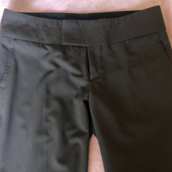 Alvin Valley Size 6 Brown Crop Capri Cuffed Pants - Picture 4 of 6